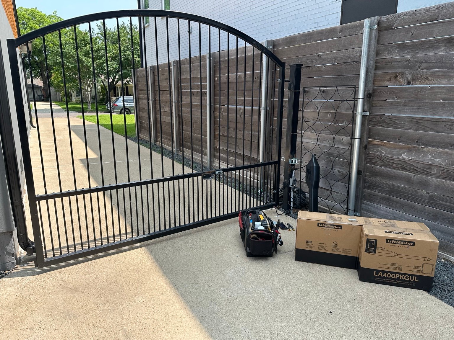 Automatic gate service for a Plano Texas property