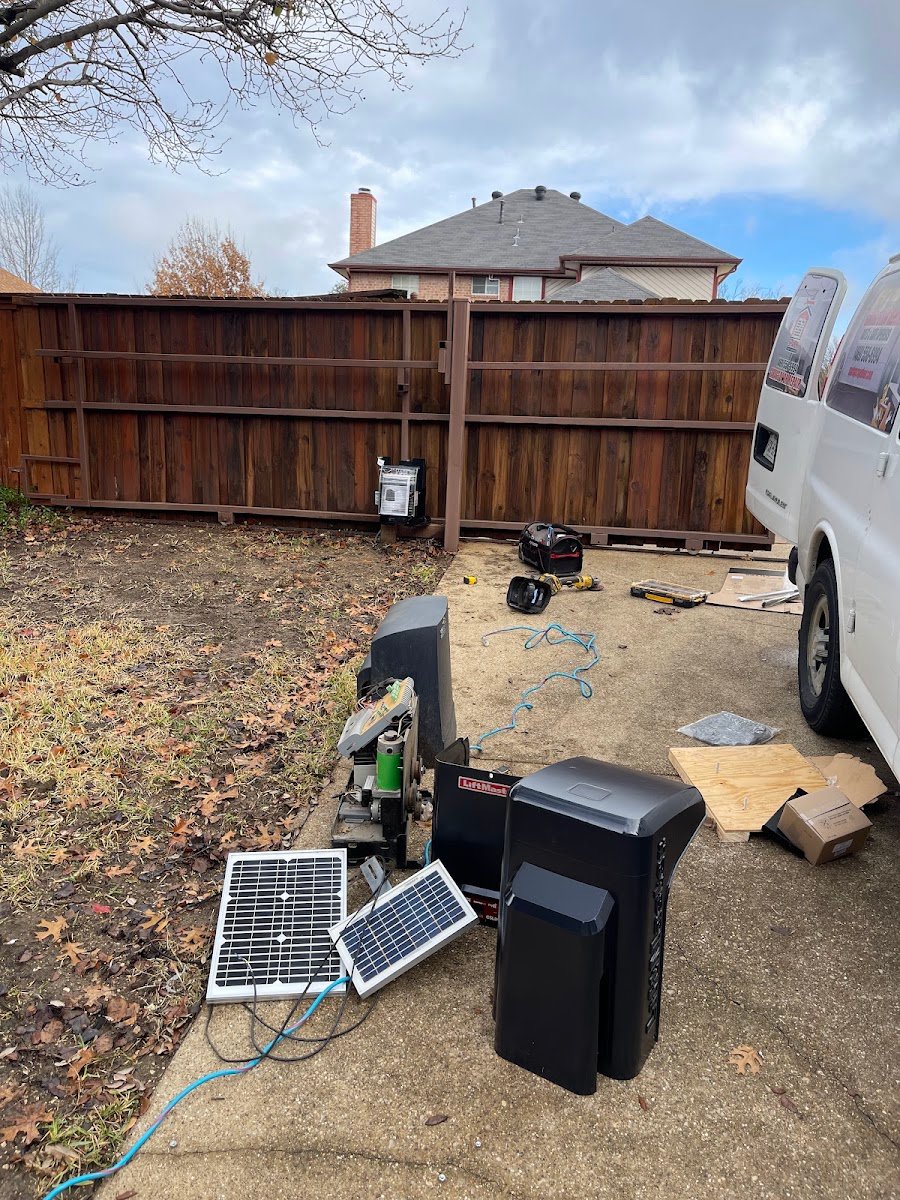 Gate operator installation equipment for automatic gate service near Allen